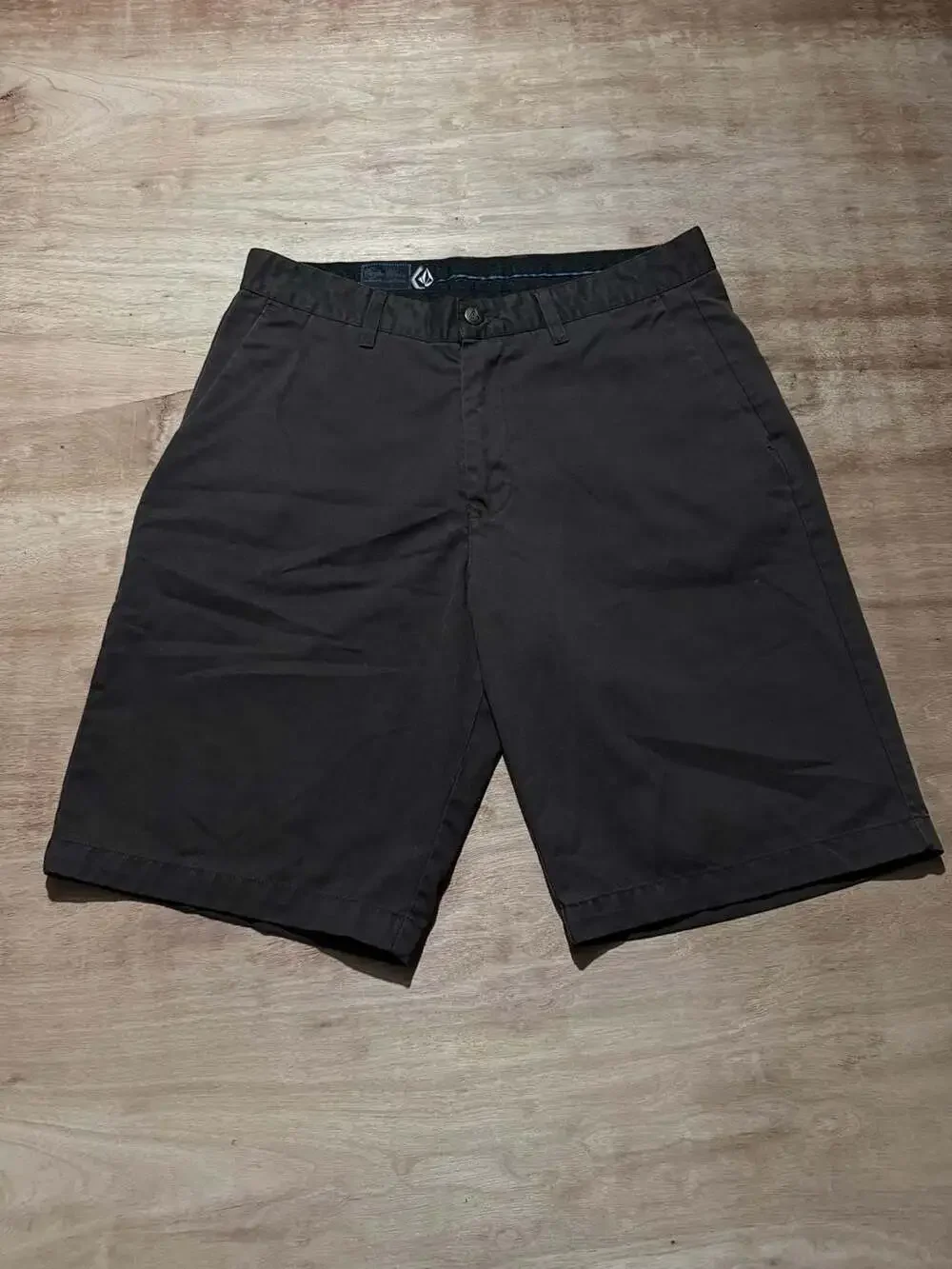 Volcom Core Class Men's Chino Shorts, Black, Size 33